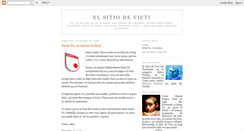 Desktop Screenshot of elsitiodevicti.blogspot.com