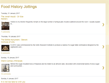 Tablet Screenshot of foodhistorjottings.blogspot.com