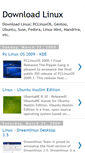 Mobile Screenshot of linux-download.blogspot.com