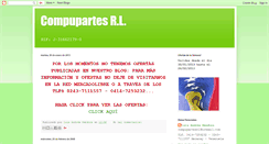 Desktop Screenshot of compupartesrl.blogspot.com