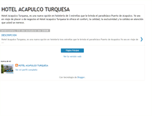 Tablet Screenshot of hotelacapulcoturquesa.blogspot.com