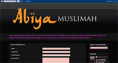 Desktop Screenshot of abiyamuslimah.blogspot.com