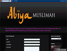 Tablet Screenshot of abiyamuslimah.blogspot.com