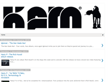 Tablet Screenshot of kfmrecords.blogspot.com