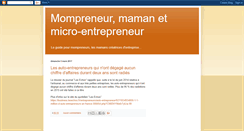 Desktop Screenshot of mompreneurs-france.blogspot.com