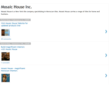 Tablet Screenshot of mosaichse.blogspot.com