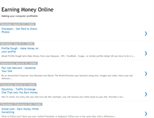 Tablet Screenshot of earningmoneyonline100.blogspot.com