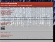 Tablet Screenshot of manaureeconomia.blogspot.com