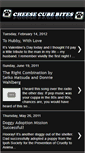 Mobile Screenshot of cheesecubebites.blogspot.com