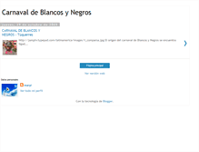 Tablet Screenshot of carnavaldeblancosynegros.blogspot.com