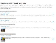 Tablet Screenshot of chuckandpamsrv.blogspot.com