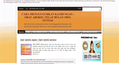 Desktop Screenshot of caragugurinkandungan.blogspot.com