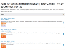 Tablet Screenshot of caragugurinkandungan.blogspot.com