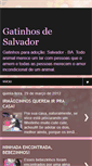 Mobile Screenshot of gatinhosdesalvador.blogspot.com
