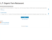 Tablet Screenshot of ltorganicfarm.blogspot.com