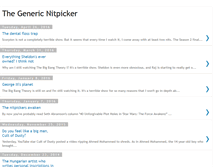 Tablet Screenshot of genericnitpicker.blogspot.com