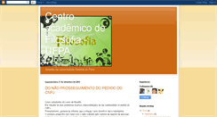 Desktop Screenshot of cafil-ufpa.blogspot.com