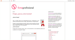 Desktop Screenshot of firmaprofesional.blogspot.com