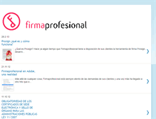 Tablet Screenshot of firmaprofesional.blogspot.com