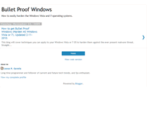 Tablet Screenshot of bulletproof-windows.blogspot.com