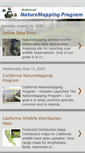 Mobile Screenshot of naturemapping-program.blogspot.com