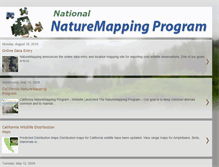 Tablet Screenshot of naturemapping-program.blogspot.com