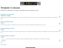 Tablet Screenshot of modelo-3-colunas.blogspot.com