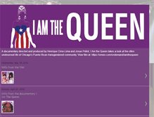 Tablet Screenshot of iamthequeen-themovie.blogspot.com