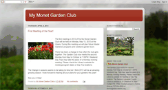 Desktop Screenshot of mymonetgardenclub.blogspot.com