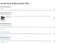 Tablet Screenshot of buy-airsoft-gun.blogspot.com