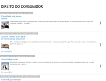 Tablet Screenshot of direitodoconsumidorages.blogspot.com
