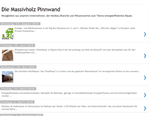Tablet Screenshot of massivholzpinnwand.blogspot.com