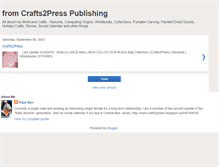 Tablet Screenshot of crafts2press.blogspot.com
