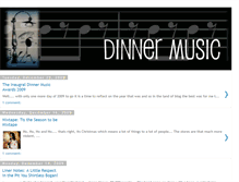 Tablet Screenshot of dinnermusic375.blogspot.com