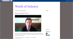 Desktop Screenshot of jodenoy.blogspot.com