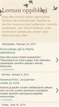 Mobile Screenshot of leenahelttula.blogspot.com