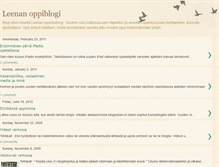 Tablet Screenshot of leenahelttula.blogspot.com