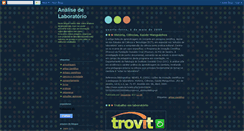 Desktop Screenshot of analiselaboratorio.blogspot.com