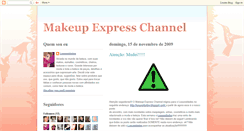 Desktop Screenshot of makeup-express.blogspot.com