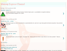 Tablet Screenshot of makeup-express.blogspot.com