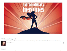 Tablet Screenshot of extraordinaryheroines.blogspot.com