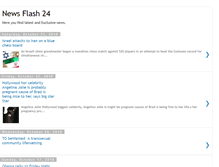 Tablet Screenshot of news-flash24.blogspot.com