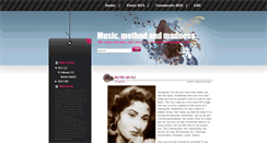 Desktop Screenshot of musicmethodandmadness.blogspot.com