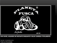 Tablet Screenshot of planeta-fusca.blogspot.com