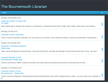 Tablet Screenshot of bmthlibrarian.blogspot.com