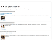 Tablet Screenshot of lali-famosos.blogspot.com