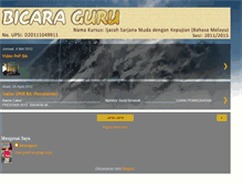 Tablet Screenshot of bicaraguru-noorasiah.blogspot.com