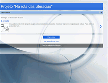 Tablet Screenshot of narotadasliteracias.blogspot.com