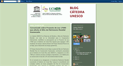 Desktop Screenshot of catedra-unesco.blogspot.com