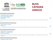 Tablet Screenshot of catedra-unesco.blogspot.com